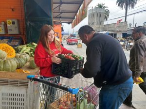 Feria Sargento Aldea y Feria Serrano se unen en campaña para abastecer comedores solidarios de la comuna